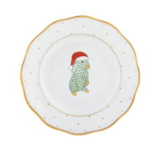 Dessert Plate | Santa Bunny