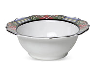 Stewart Tartan Cereal / Ice Cream Bowl