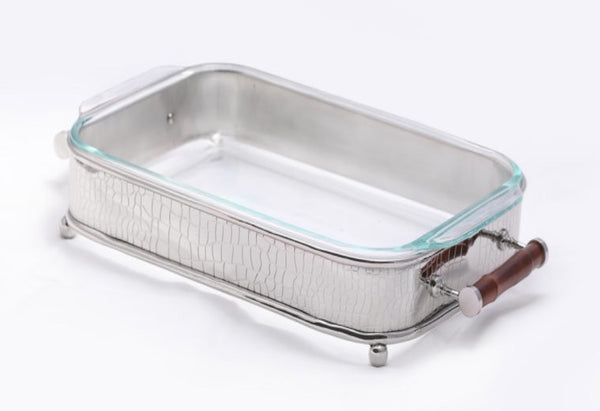 Croco&Bamboo Rect Pyrex Set