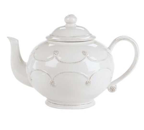 Berry & Thread Whitewash Teapot