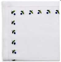 French Mum Embr. Napkin