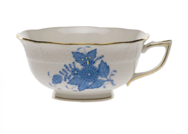 Chinese Bouquet Tea Cup | Blue