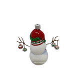 Meribel | Red, Green & White Ornamental Buttons