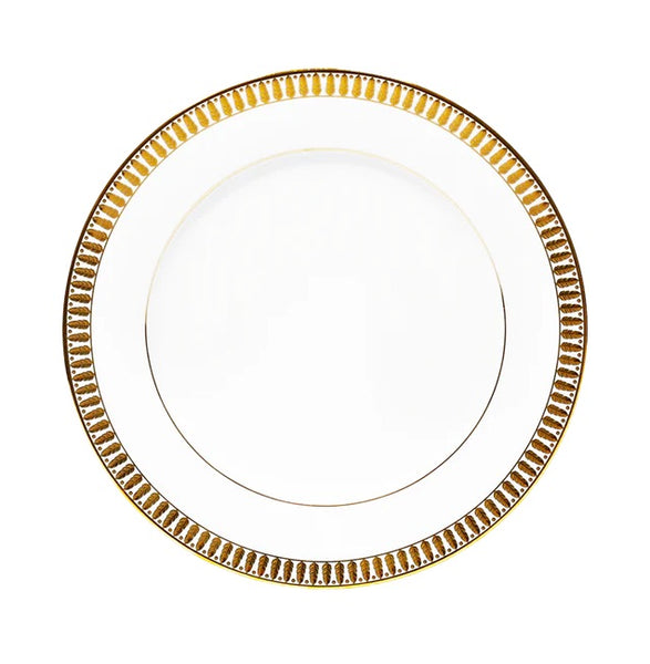 Plumes Dessert Plate | Gold