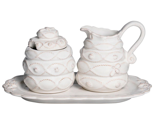 Creamer/Sugar Set | White