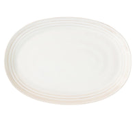 Bilbao 17" Platter | Whitewash