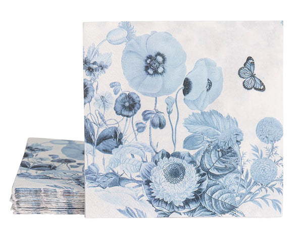 Field Of Flowers Paper Napkins | Chambray