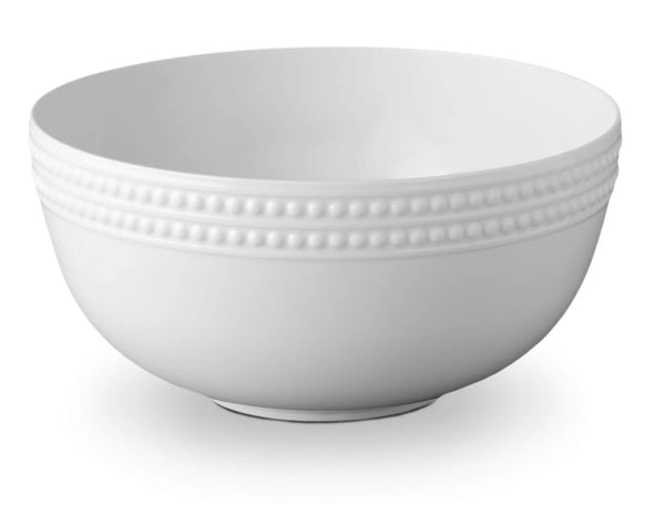 Perlee Round Serving Bowl | White