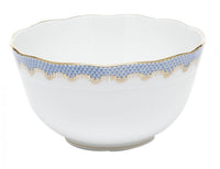 Fish Scale Round Bowl | Light Blue