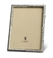 Deco Twist Platinum Frame |  5 x 7