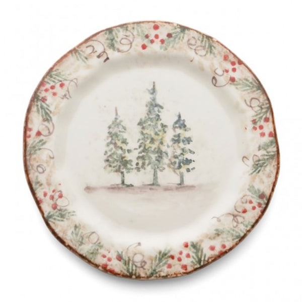 Natale Salad/Dessert Plate