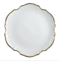 Simply Anna Bread & Butter Plate | Gold Rim