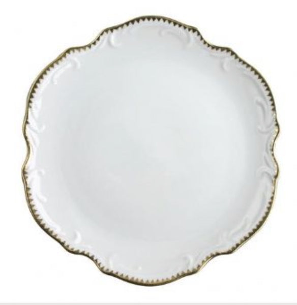Simply Anna Bread & Butter Plate | Gold Rim