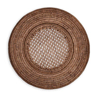 Rattan Round Charger