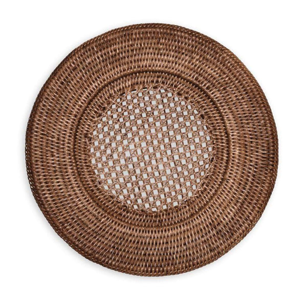 Rattan Round Charger