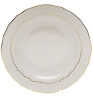 Golden Edge Dessert Plate