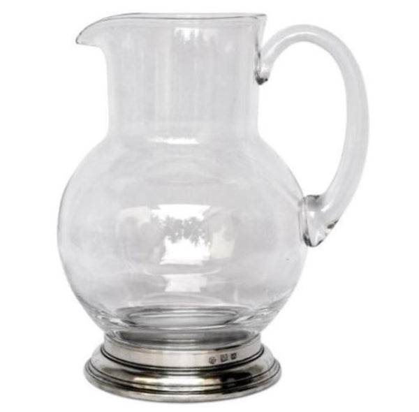 Match Pewter Glass Pitcher