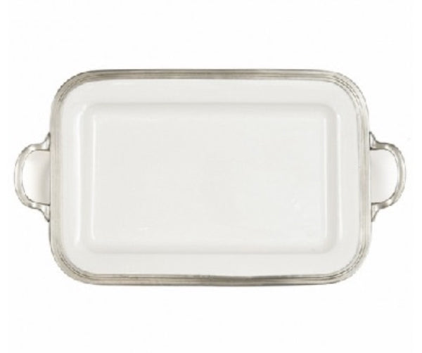 Tuscan Rectangle Tray with Handles