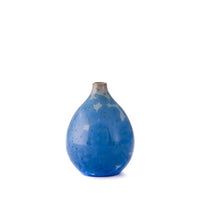 Crystalline Cobalt Teardrop Vase | S