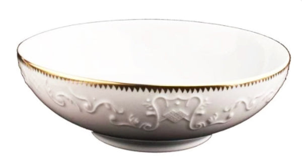 Simply Anna Cereal Bowl | Gold Rim