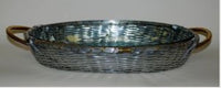 Woven Oval Pyrex Holder | Gold
