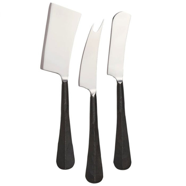 Woodbury Cheese Knife Set | Black