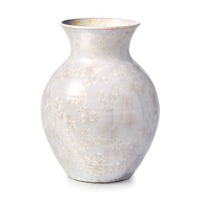 Crystalline Candent White Curio Vase | Large