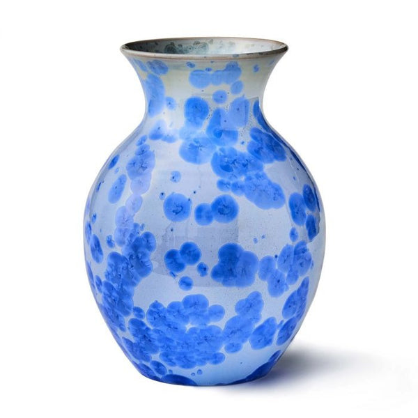 Curio Cobalt Crystalline Vase | Large