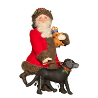 Santa With Dogs
