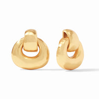 Avalon Doorknocker Clip Earring