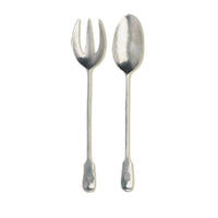 Antique Serving Fork and Spoon