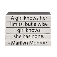A Girl Knows Quote Book