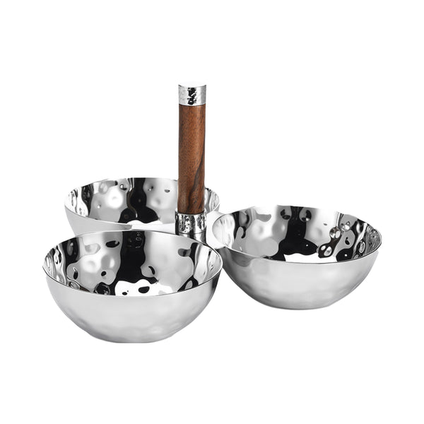 Sierra 3 Bowl Set w/ Wood Handle