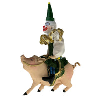 Clown on Pig