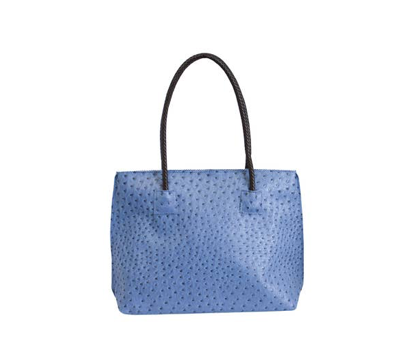 Fashion Zip Tote | Denim Blue