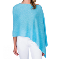 Cashmere Dress Topper | Bahama Blue