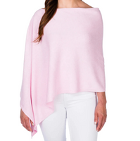 Cotton Cashmere Dress Topper | Bermuda Pink