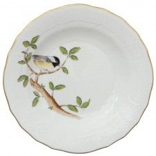 Rothschild Bird Chickadee Dessert Plate