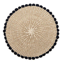 Border Tahitian Placemat | Navy