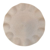 Ruffle Placemat | Silver Sand