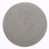 Two Tone Placemat | Silver/Olive