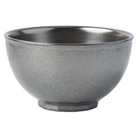 Pewter Stoneware Cereal/Ice Cream Bowl