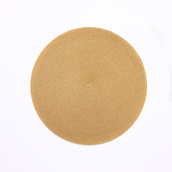 Round Placemat | Gold Glimmer