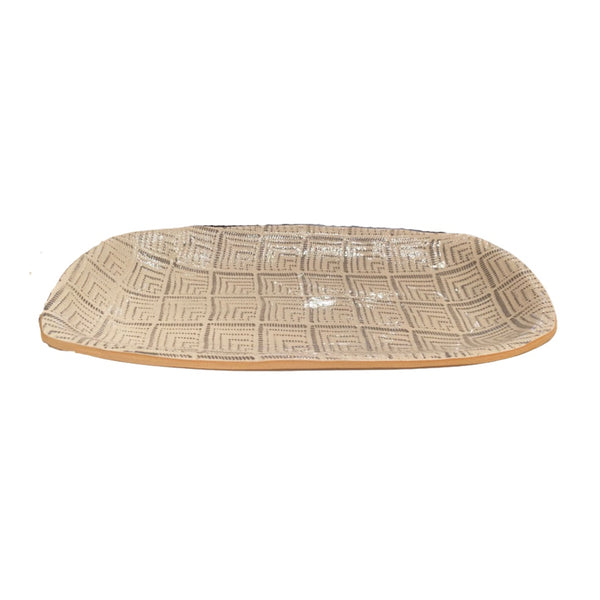 Large Oblong Tray | Deco Charcoal
