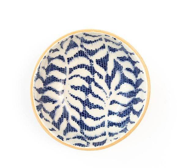 Bowl | Fern Cobalt