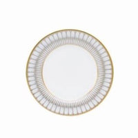 Arcades Dessert Plate | Grey & Gold