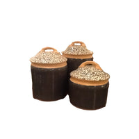 Large Canister | Pebble Charcoal