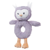 Baby Toothpick Quinn Owl Rattle