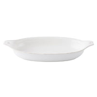 Berry & Thread White Shallow Baking Dish | 17.25"