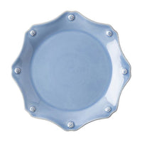 Berry & Thread Scallop Dessert/Salad Plate | Chambray